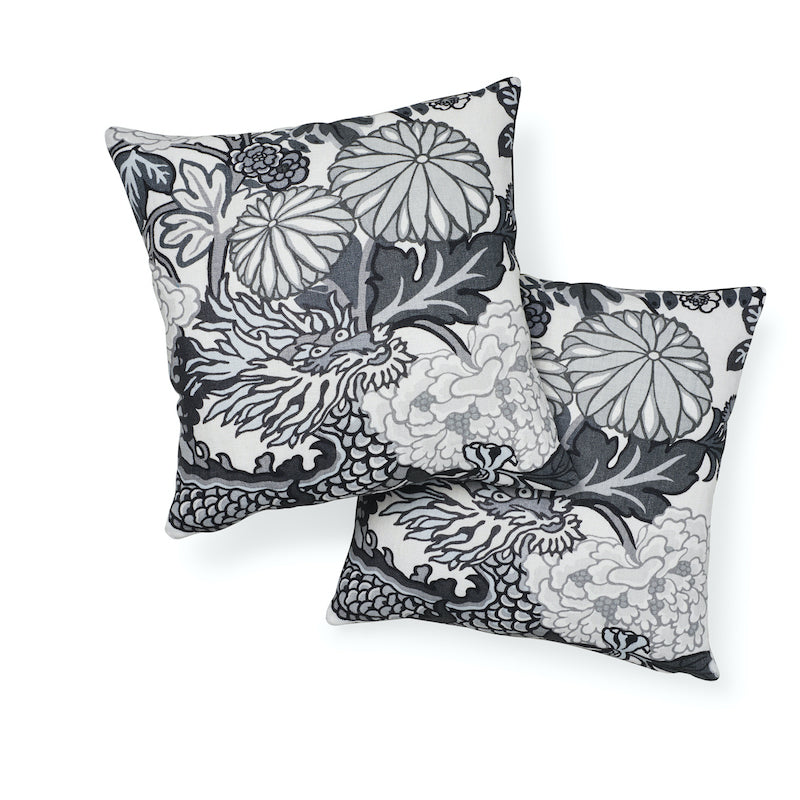 CHIANG MAI DRAGON 18" PILLOW Smoke