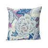 ZANZIBAR LINEN PRINT 18" PILLOW Hyacinth