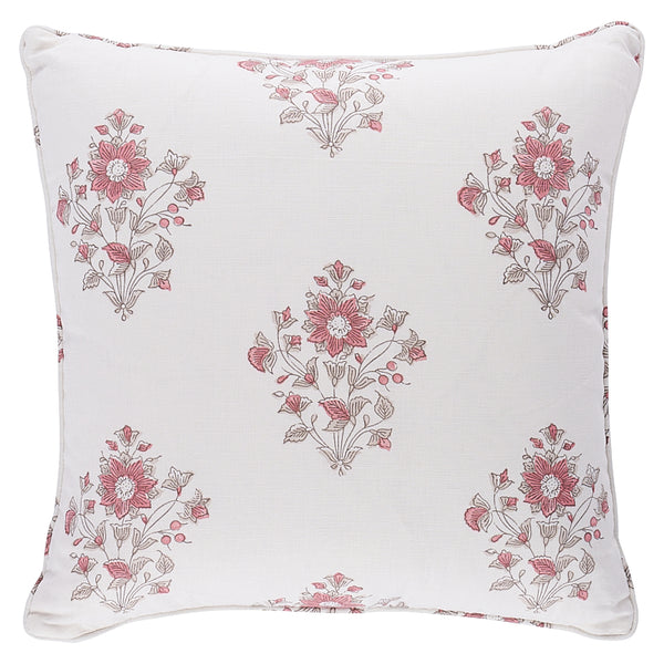Beatrice Bouquet 20" Pillow Pink | Schumacher Pillows