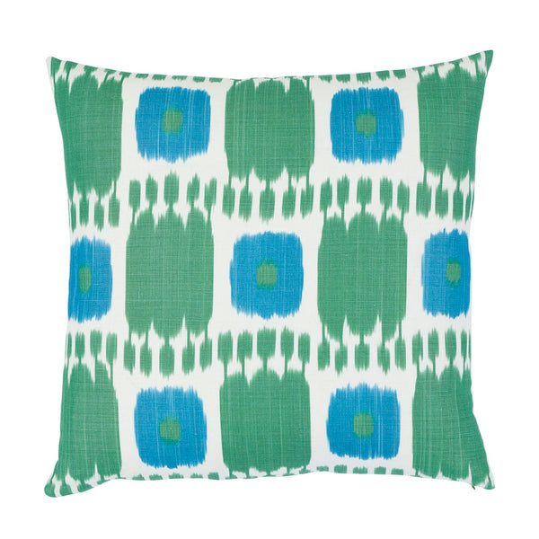 Kandira 22" Pillow Peacock | Schumacher Pillows