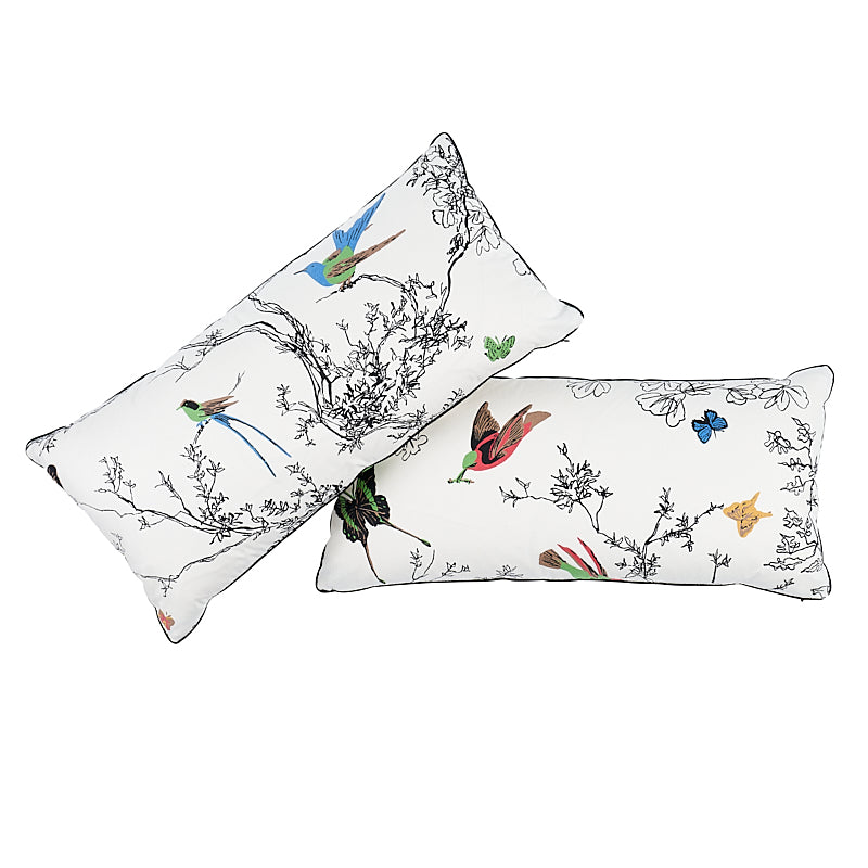 BIRDS & BUTTERFLIES PILLOW Multi