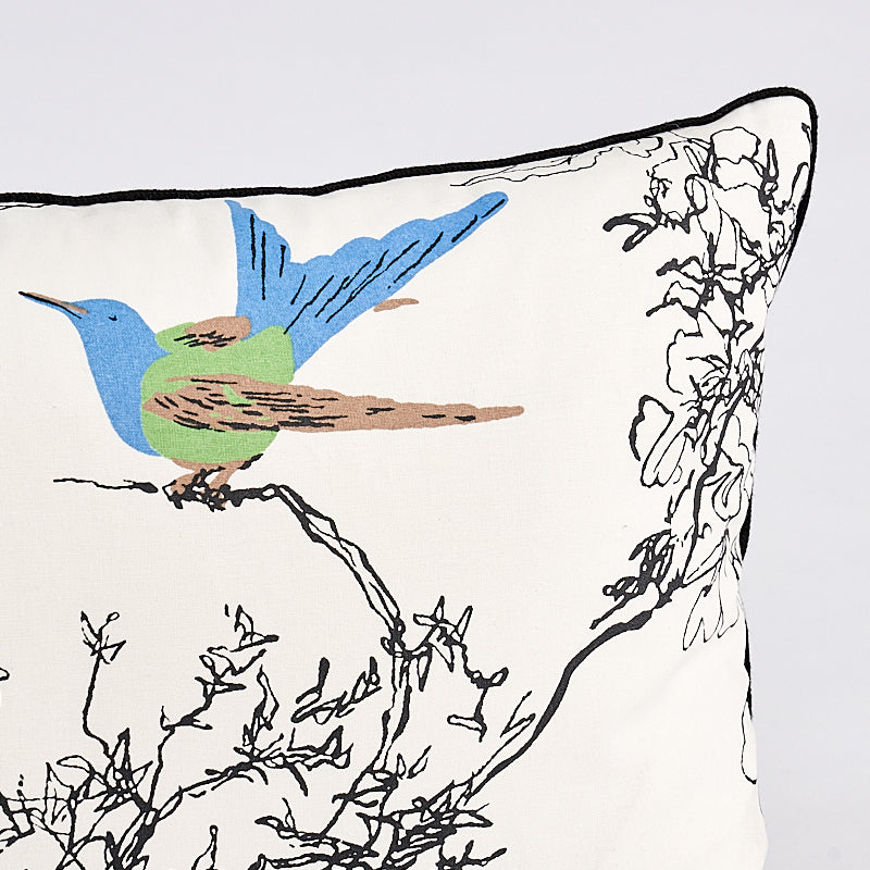 BIRDS & BUTTERFLIES PILLOW Multi