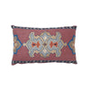 TEMARA EMBROIDERED PILLOW Pomegranate