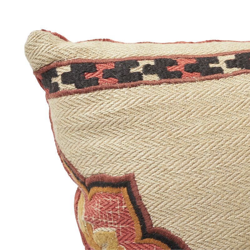 TEMARA EMBROIDERED PILLOW Spice