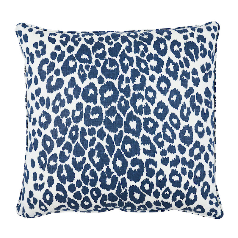 Iconic Leopard 22" Pillow Ink