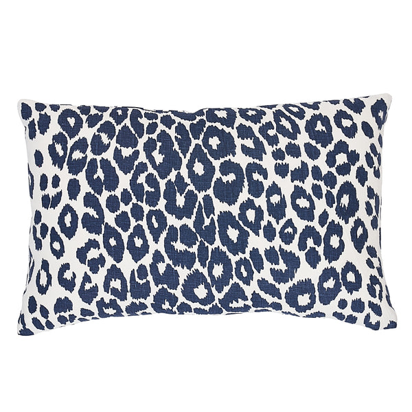 Iconic Leopard Pillow Ink | Schumacher Pillows