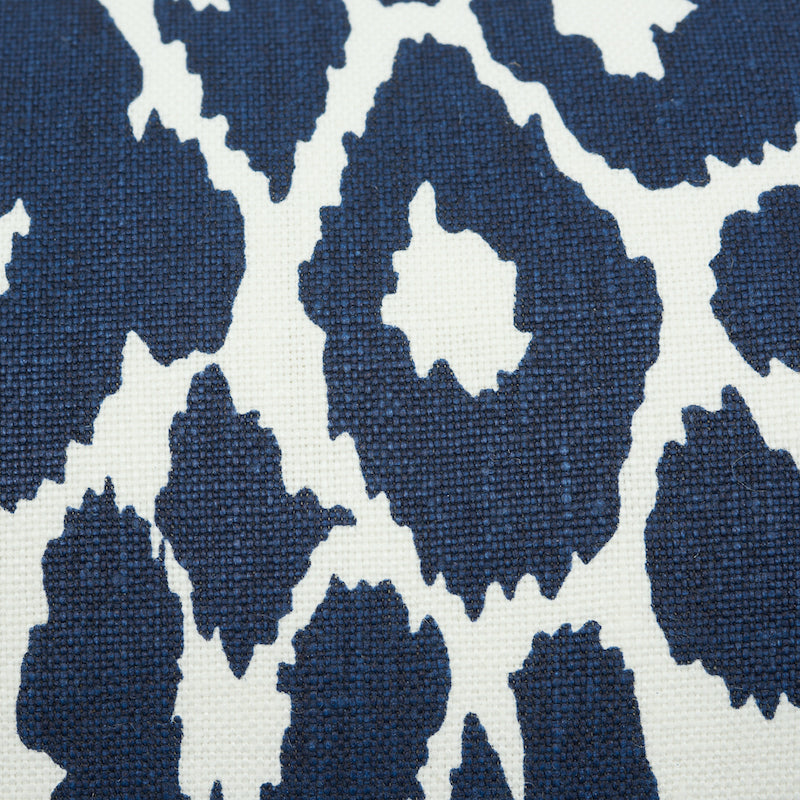 ICONIC LEOPARD BOLSTER PILLOW Ink