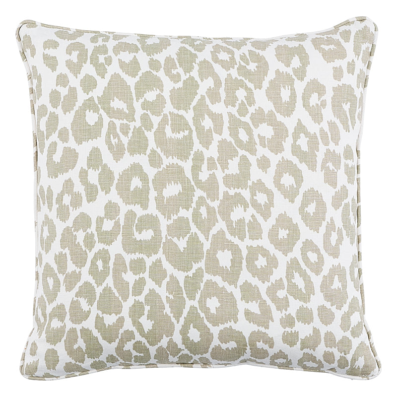 Iconic Leopard 18" Pillow Linen