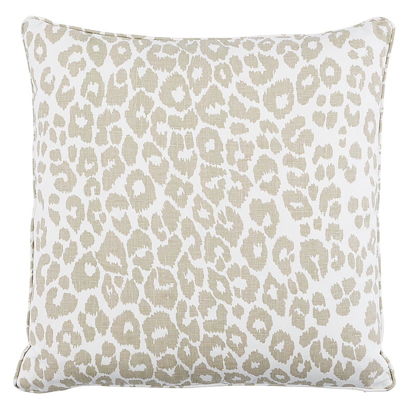 Iconic Leopard 22" Pillow Linen