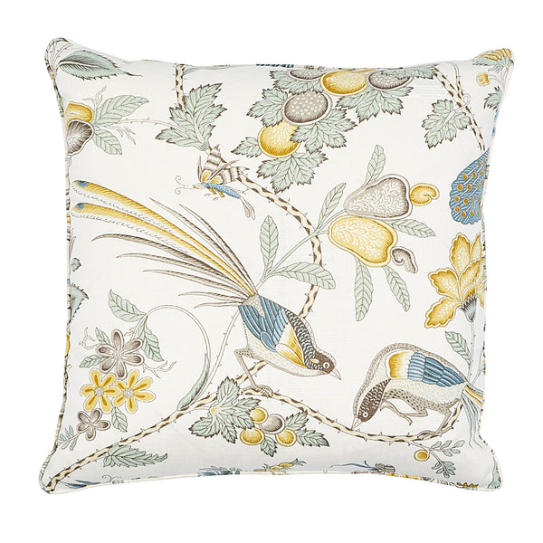 Campagne 22" Pillow Cadet&Citron | Schumacher Pillows