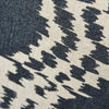 ASAKA IKAT 18" PILLOW Charcoal