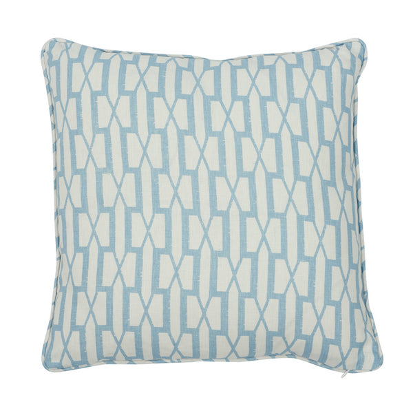 Belvedere 16" Pillow Sky | Schumacher Pillows