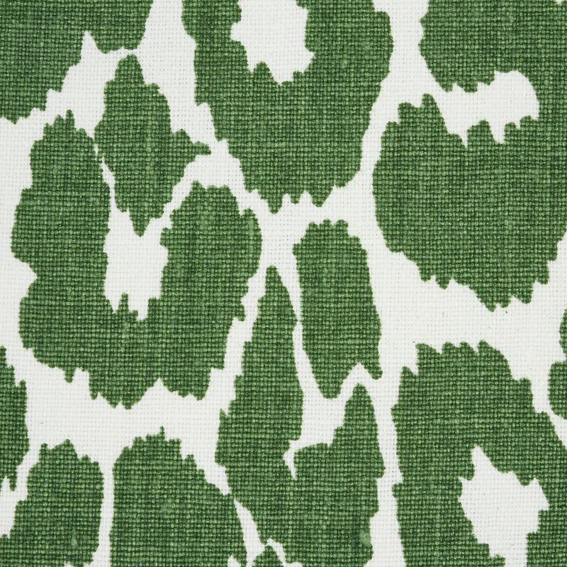 Iconic Leopard 20" Pillow Green