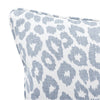 ICONIC LEOPARD 18" PILLOW Sky