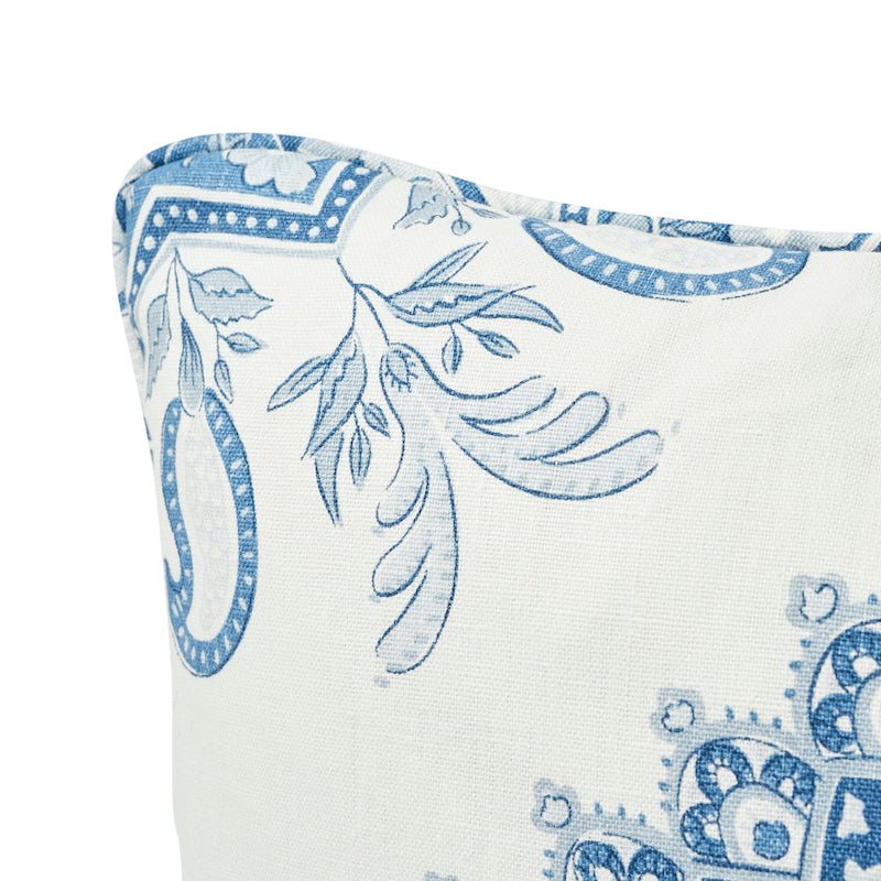 MONTECITO MEDALLION 18" PILLOW Indigo