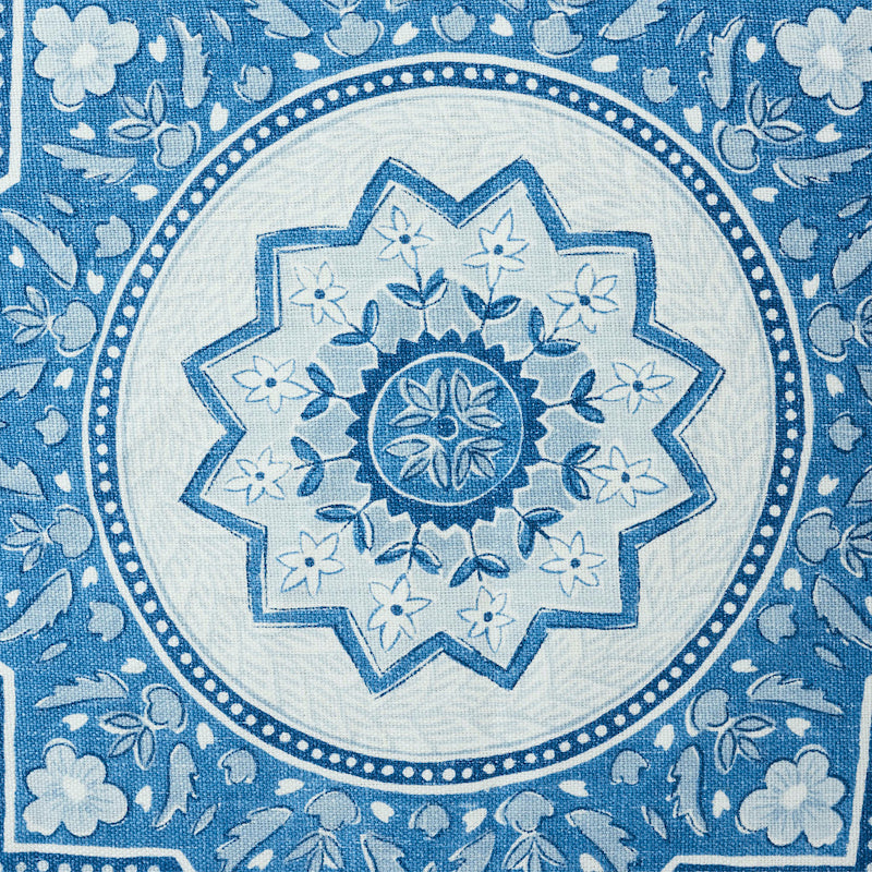 MONTECITO MEDALLION 20" PILLOW Indigo