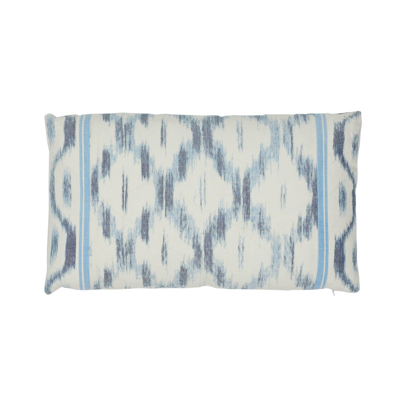 SANTA MONICA IKAT PILLOW Indigo