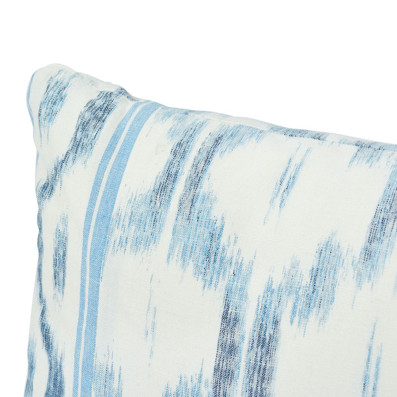 SANTA MONICA IKAT PILLOW Indigo Blue