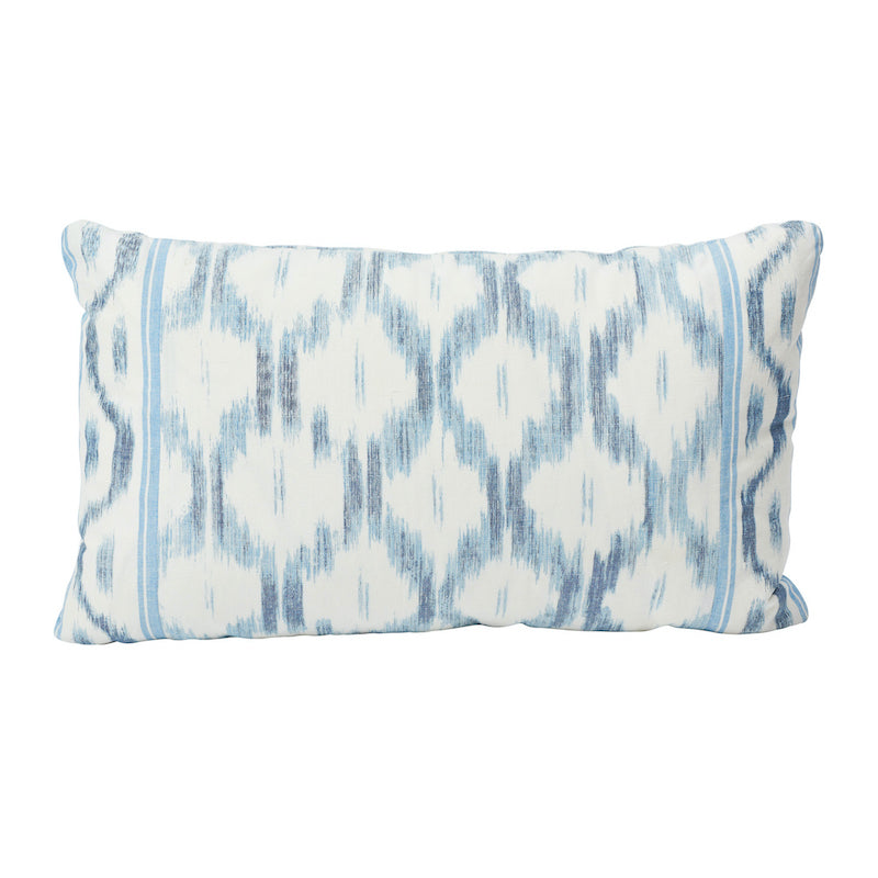 SANTA MONICA IKAT PILLOW Indigo Blue