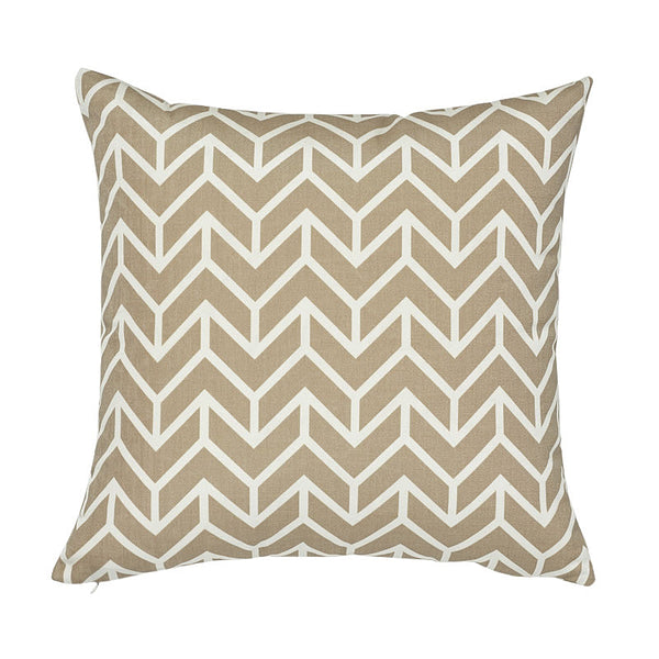 CHEVRON I/O 18" PILLOW Sand