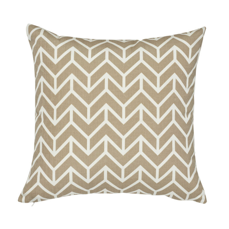Chevron Indoor/Outdoor Pillow Sand