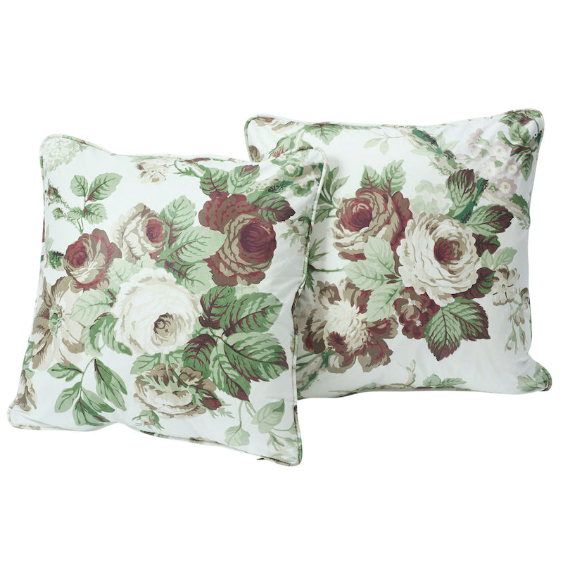 NANCY 18" PILLOW Grisaille&Green