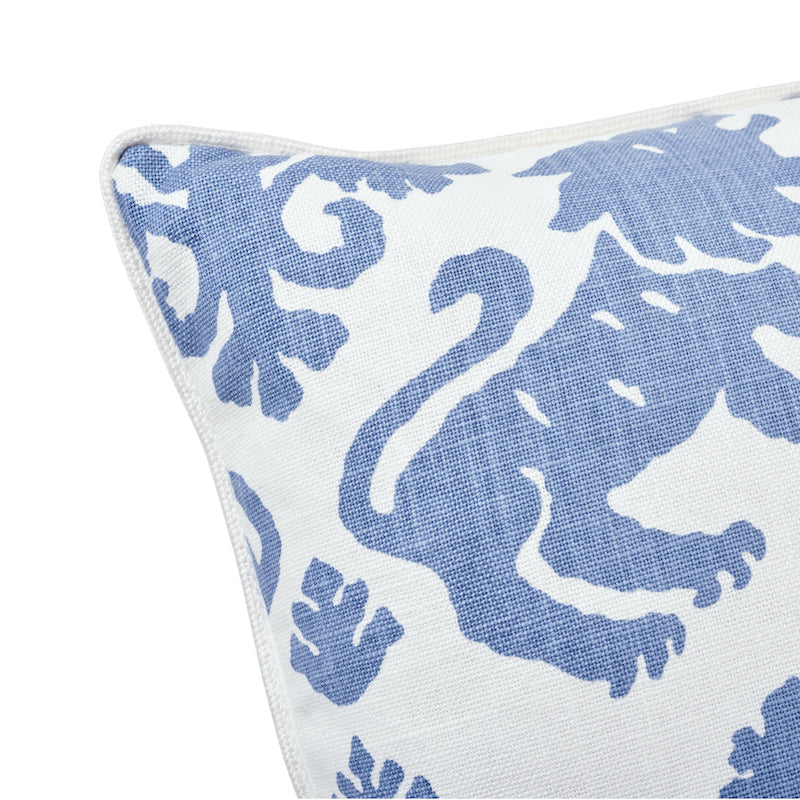 REGALIA 20" PILLOW Blue&White