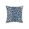 ICONIC LEOPARD I/O 18" PILLOW Navy