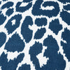ICONIC LEOPARD I/O 20" PILLOW Navy
