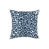 ICONIC LEOPARD I/O 20" PILLOW Navy