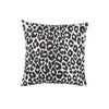 ICONIC LEOPARD I/O 20" PILLOW Graphite