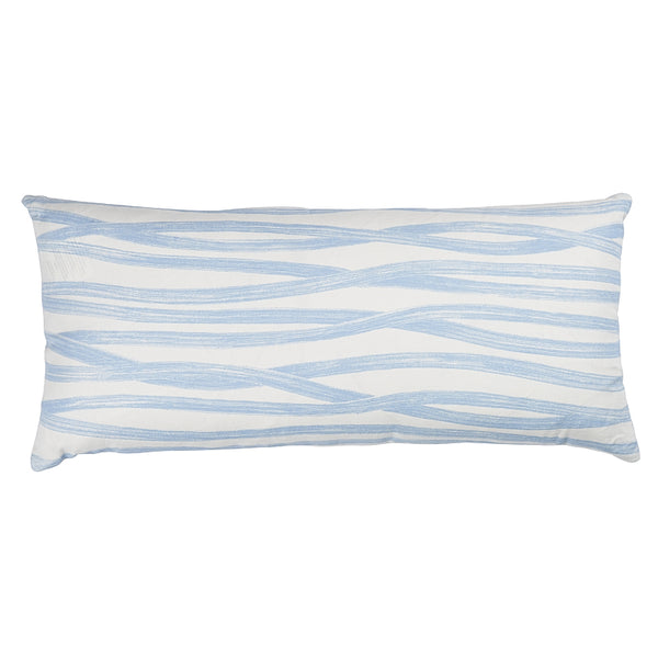 Brushstrokes Pillow Sky | Schumacher Pillows