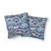 ROLLING HILLS 18" PILLOW Blue
