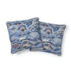ROLLING HILLS 20" PILLOW Blue