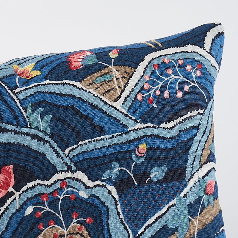 Rolling Hills Pillow Blues