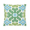 PALMETTO PRINT 20" PILLOW Lagoon