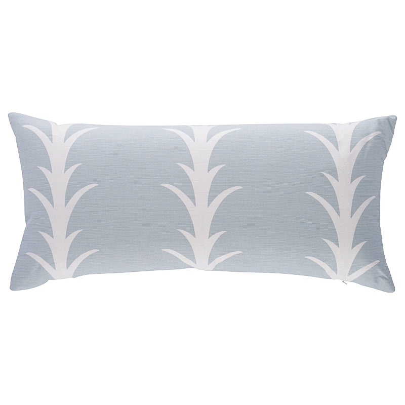 Acanthus Stripe Pillow Sky