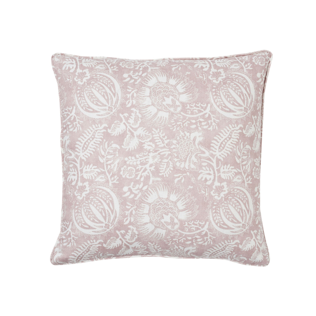 POMEGRANATE PRINT 20" PILLOW Petal
