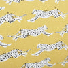 LEAPING LEOPARDS 16" PILLOW Yellow