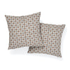 MOTTLEY GRID 18" PILLOW Wren