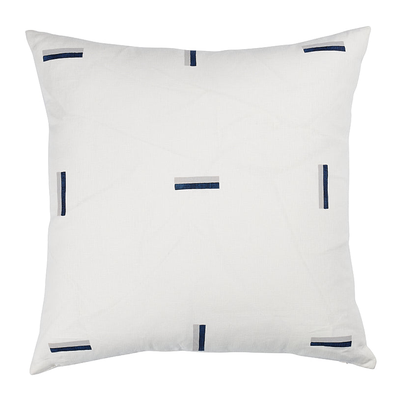 Icehouse 22" Pillow Prussian & Grey