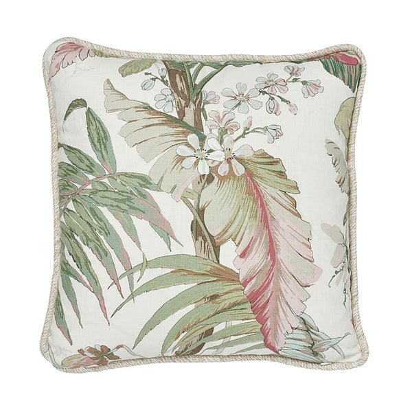 Tropique 18" Pillow Blush | Schumacher Pillows