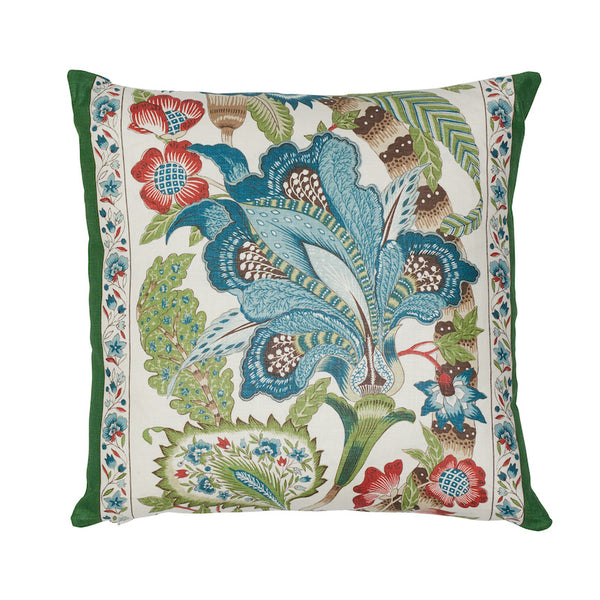 Anjou Stripe 18" Pillow Multi | Schumacher Pillows