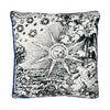MODERN TOILE 20" BOX PILLOW Black