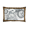 TIM TIM & MODERN TOILE PILLOW Black