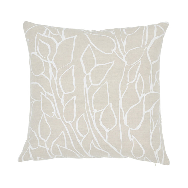 Solandra Vine 20" Pillow Natural | Schumacher Pillows