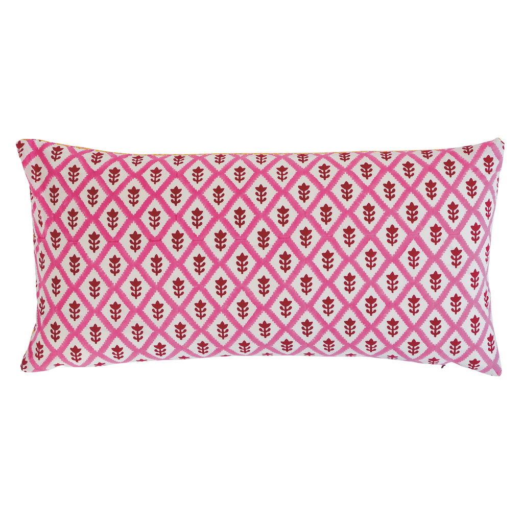 BUTI & TUK TUK PILLOW Pink&Yellow