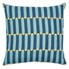 PATTEE & LUNA 20" PILLOW Tumeric&Blue