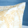 TOILE TROPIQUE 20" PILLOW Gold