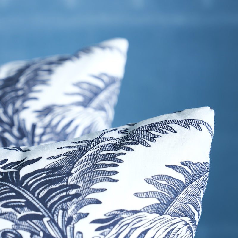 TOILE TROPIQUE 20" PILLOW Black